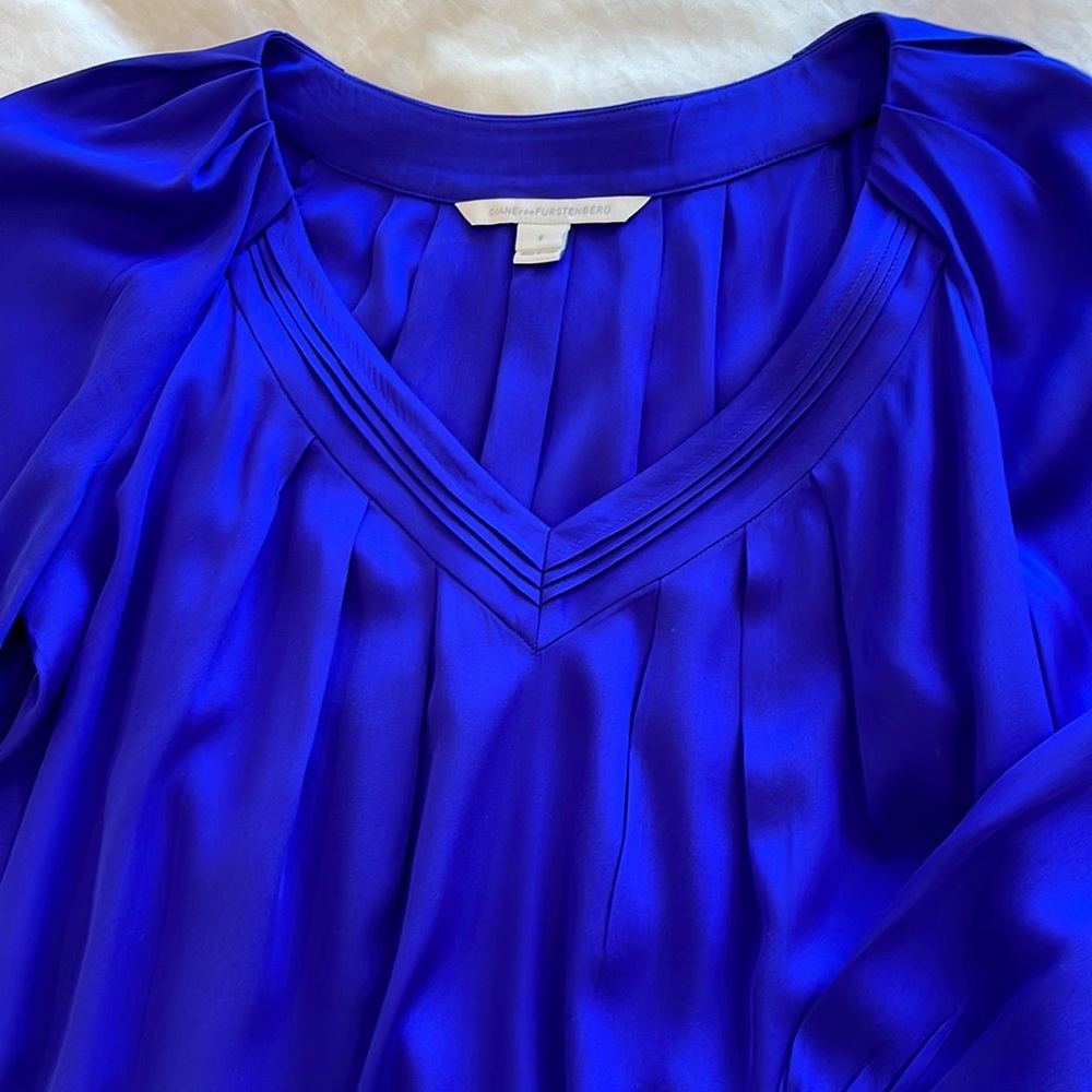 Diane von Furstenberg silk top